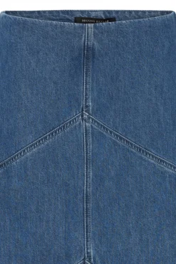 Outlet Bruuns Bazaar CanaBBEleen skirt - Dark Blue denim