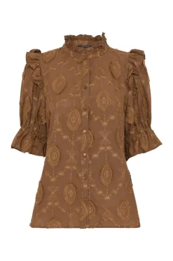 Online Bruuns Bazaar CanterburyBBCaro shirt - Breen