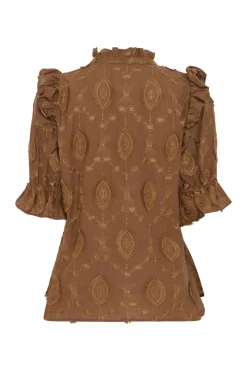 Online Bruuns Bazaar CanterburyBBCaro shirt - Breen