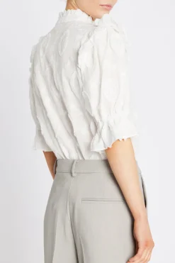 Discount Bruuns Bazaar CanterburyBBCaro shirt - White
