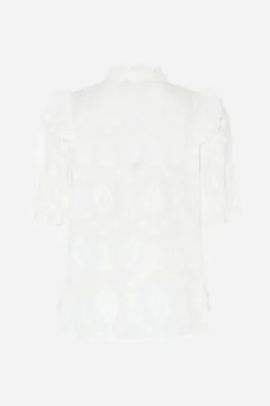 Discount Bruuns Bazaar CanterburyBBCaro shirt - White