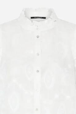 Discount Bruuns Bazaar CanterburyBBCaro shirt - White