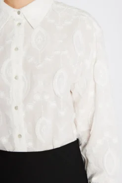 Hot Bruuns Bazaar CanterburyBBFeodory shirt - White