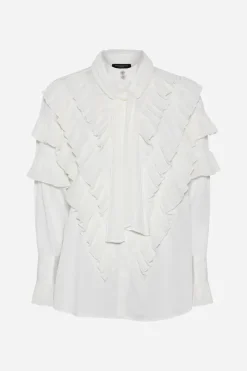 Outlet Bruuns Bazaar CardiniBBTilja shirt - Snow White