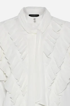 Outlet Bruuns Bazaar CardiniBBTilja shirt - Snow White