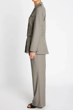 Outlet Bruuns Bazaar CarotaBBElizi pants - Concrete