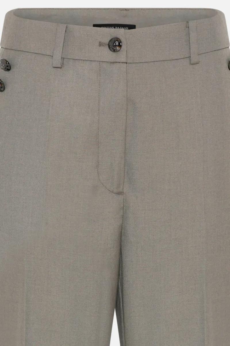 Outlet Bruuns Bazaar CarotaBBElizi pants - Concrete