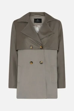 Outlet Bruuns Bazaar CarotaBBToya Jacket - Concrete