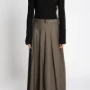 New Bruuns Bazaar CarotaBBTuva skirt - Dark Concrete