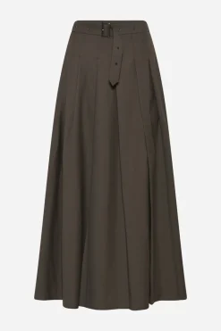 New Bruuns Bazaar CarotaBBTuva skirt - Dark Concrete