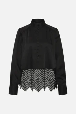 Online Bruuns Bazaar CedarsBBChatrina blouse - Zwart