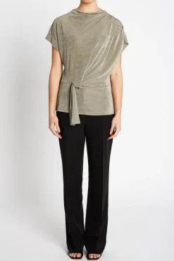 Sale Bruuns Bazaar CedrusBBTinja blouse - Silver Sage