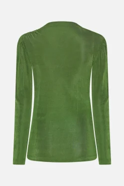 Clearance Bruuns Bazaar CedrusBBTonna blouse - Fresh Green