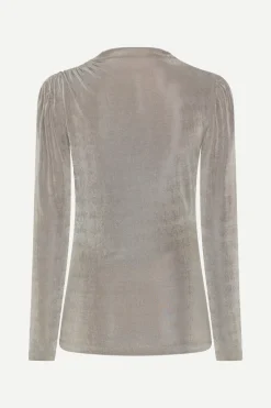Discount Bruuns Bazaar CedrusBBTonna blouse - Silver Sage