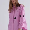 Discount Bruuns Bazaar ChrisoulaBBBeia shirt - Pastel Lavender