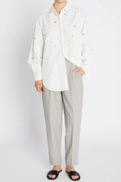 Hot Bruuns Bazaar ChrisoulaBBBeia shirt - Snow White