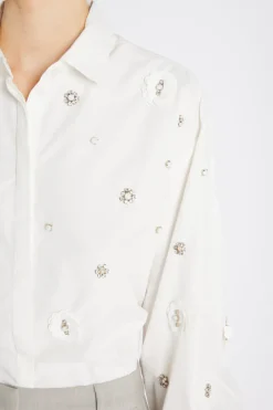 Hot Bruuns Bazaar ChrisoulaBBBeia shirt - Snow White