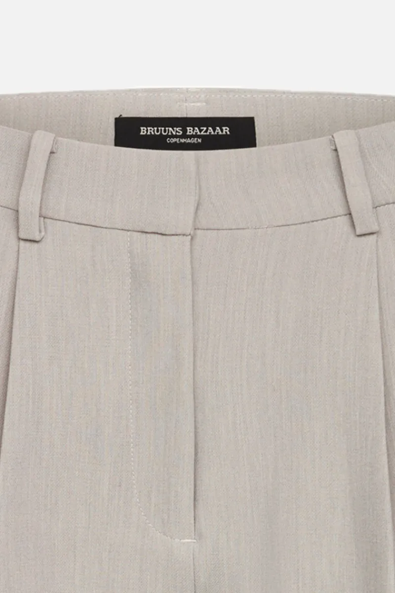 Hot Bruuns Bazaar CindySusBBDagny BROEK - Lichtgrijs gemêleerd