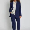 New Bruuns Bazaar CindySusBBDagny BROEK - Middeleeuws blauw