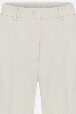 Hot Bruuns Bazaar CindySusBBDagny pants - Silver Cloud melange