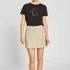Clearance Bruuns Bazaar CindySusBBElica rok/short - Beige Melange