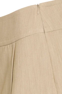 Clearance Bruuns Bazaar CindySusBBElica rok/short - Beige Melange
