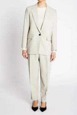 Best Bruuns Bazaar CindySusBBFrida blazer - Silver Cloud melange