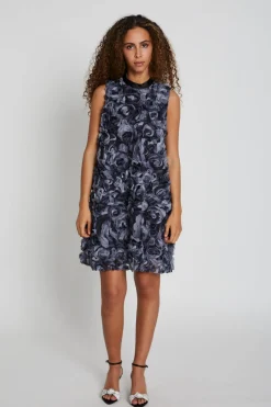Discount Bruuns Bazaar ClarkiasBBChi-jurk - Blauw