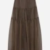 New Bruuns Bazaar CoakumBBVistine skirt - Dark Brown