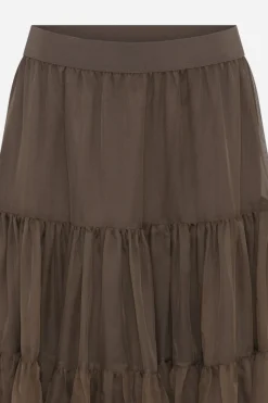 New Bruuns Bazaar CoakumBBVistine skirt - Dark Brown