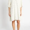 Online Bruuns Bazaar CollardBBMajlyas dress - Kit w Metallic