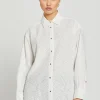Best Bruuns Bazaar Coreopsis Blauw shirt - Sneeuwwitje