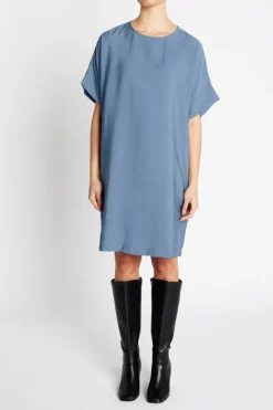 Best Bruuns Bazaar CressBBGigi dress - Dust Blue