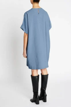 Best Bruuns Bazaar CressBBGigi dress - Dust Blue