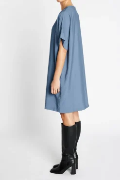 Best Bruuns Bazaar CressBBGigi dress - Dust Blue