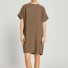 Best Bruuns Bazaar CressBBGigi jurk - Shitake