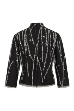 Best Bruuns Bazaar DaffiBBIgnaras blouse - Black w silver