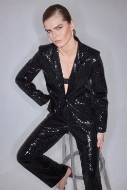 New Bruuns Bazaar Daphne Briana BROEK - Zwart