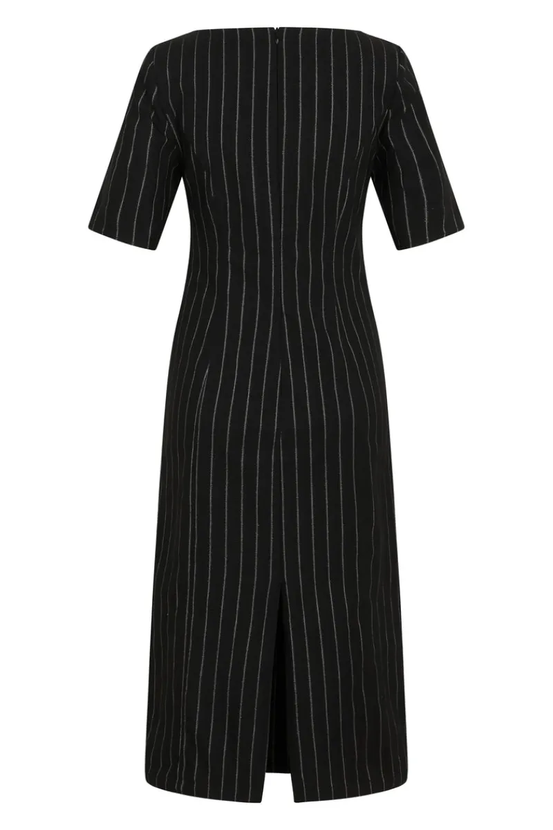 Best Bruuns Bazaar DecumariaBBGemma jurk - Zwart met lurex