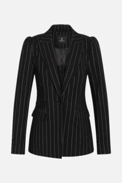 Clearance Bruuns Bazaar DecumariaBBNora blazer - Zwart met lurex