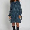 Outlet Bruuns Bazaar DietesBBAuriels jurk - Indian Teal