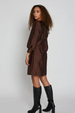 Clearance Bruuns Bazaar DindlesBBKela jurk - Bruin