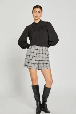 Sale Bruuns Bazaar DoxaBBNadiata short - Zand - Geruit