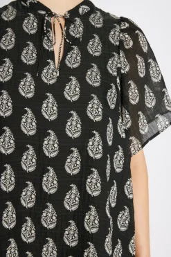 Outlet Bruuns Bazaar DuscleBBJulia dress - Black/Cream