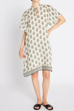 Clearance Bruuns Bazaar DuscleBBJulia dress - Cream / Black