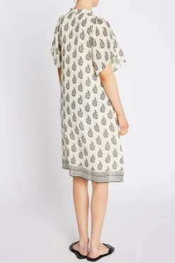 Clearance Bruuns Bazaar DuscleBBJulia dress - Cream / Black
