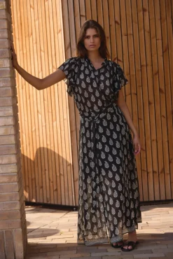 Discount Bruuns Bazaar DuscleBBMaela skirt - Black/Cream