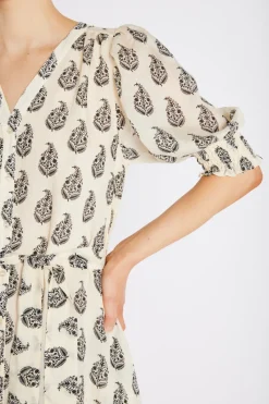 New Bruuns Bazaar DuscleBBYana dress - Cream / Black