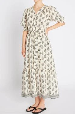 New Bruuns Bazaar DuscleBBYana dress - Cream / Black