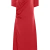 New Bruuns Bazaar EuterpaBBNemi dress - Deep Claret